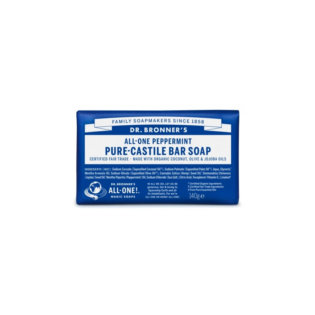 bar soap dr bronners peppermint